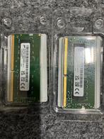 2x 8Gb ddr4 totaal 16Gb van Crucial 3200mhz sodimm, Computers en Software, RAM geheugen, DDR4, Nieuw, Ophalen of Verzenden, Laptop