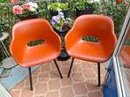 2 Allibert Keter  kuipstoelen  terracotta, Tuin en Terras, Tuinstoelen, Ophalen, Zo goed als nieuw, Kunststof