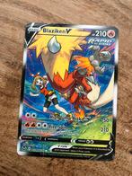 Blaziken V Pokemonkaart, Ophalen of Verzenden, Gebruikt, Losse kaart