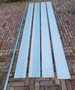 Kunststof panelen en aluminium strip, Ophalen