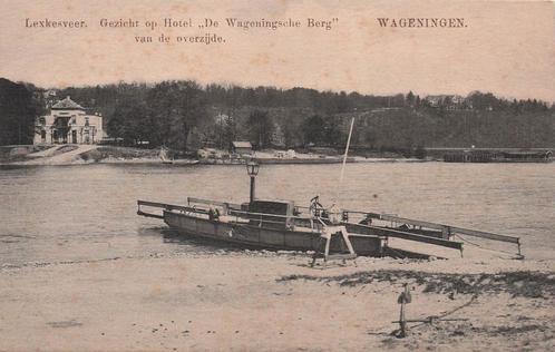 JJ119 Wageningen Lexkesveer Pont ca 1920, Verzamelen, Ansichtkaarten | Nederland, Ongelopen, Gelderland, Voor 1920, Verzenden