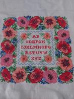 Merklappen rood bloemen, Ophalen of Verzenden, Patroon