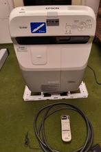 Epson EB-455WI WXGA 3LCD beamer met projectiescherm........., Ophalen, Gebruikt, Epson, DLP