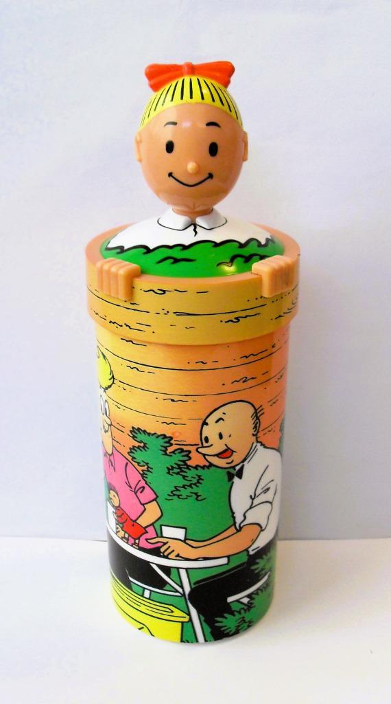 Suske en Wiske Drinkbeker Schoolbekers Beker met Schroefdop, Verzamelen, Stripfiguren, Zo goed als nieuw, Gebruiksvoorwerp, Suske en Wiske
