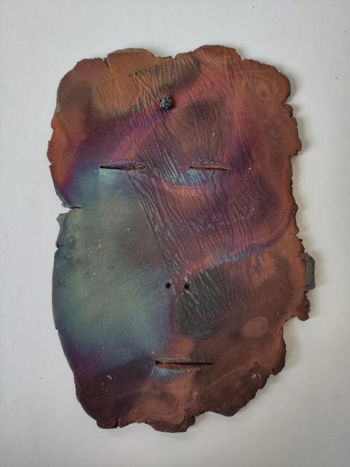 kunstwerk 'masker' van Colja de Roo, Antiek en Kunst, Kunst | Beelden en Houtsnijwerken, Ophalen of Verzenden