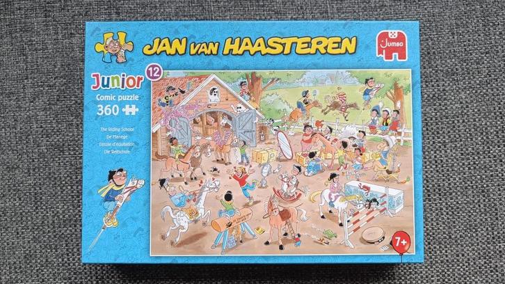 Puzzel Jan van Haasteren kinderen, 360 stukjes, 2 soorten, Hobby en Vrije tijd, Denksport en Puzzels, Zo goed als nieuw, Legpuzzel