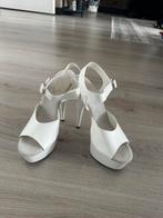 Witte pleasers maat 37, Kleding | Dames, Schoenen, Wit, Zo goed als nieuw, Pleasers, Pumps