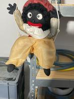 2x Zwarte Piet op Schommel - Vintage Speelgoed Decoratie 35c, Antiek en Kunst, Antiek | Speelgoed, Ophalen of Verzenden
