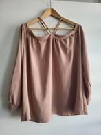 Off shoulder top maat XL, Beige, Maat 46/48 (XL) of groter, Ophalen of Verzenden, Zo goed als nieuw