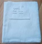 Vintage Wit Linnen Tafelkleed 205x143cm, Ophalen of Verzenden, Gebruikt, Rechthoek, Binnen