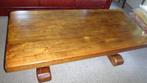 Te koop wegens verhuizing eiken salontafel., Ophalen, 100 tot 150 cm, 50 tot 100 cm, Zo goed als nieuw
