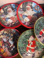 Vintage Kerst borden, Diversen, Kerst, Ophalen of Verzenden, Gebruikt