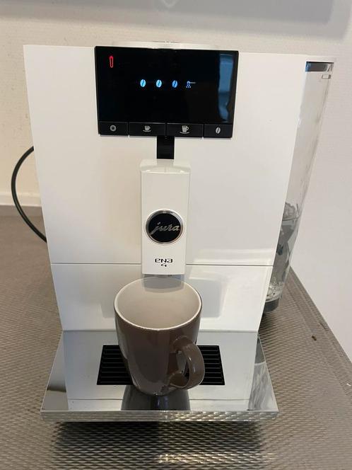 JURA ENA 4 FULL NORDIC WHITE, Witgoed en Apparatuur, Koffiezetapparaten, Zo goed als nieuw, Gemalen koffie, Koffiebonen, Koffiemachine