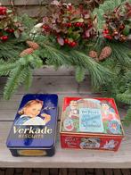 Leuke vintage blikken van Verkade en Van Nelle, Ophalen of Verzenden, Gebruikt, Koek(jes), Verkade