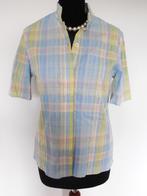 David Nieper - prachtig groen blauwe zomer blouse - 38, Maat 38/40 (M), David Nieper, Zo goed als nieuw, Verzenden