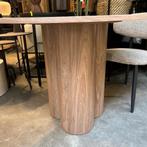 Ronde Eettafel Anh MDF, 110cm Bruin van Nohr, Ophalen