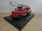 Schuco 1:43 Mercedes Benz Feuerwehr Mit Drehleiter 03091, Hobby en Vrije tijd, Modelauto's | 1:43, Ophalen of Verzenden, Zo goed als nieuw
