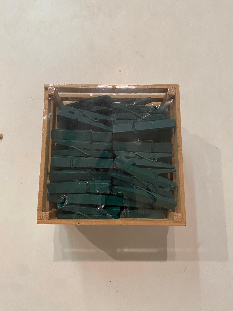 Partij wasknijpers voor kaarten, Niet bekend, Niet bekend, Nieuw, Ophalen of Verzenden