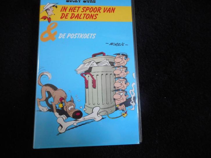 LUCKY LUKE "Tortilla's voor de Daltons" Tekenfilm Op VIDEO!, Cd's en Dvd's, VHS | Kinderen en Jeugd, Zo goed als nieuw, Tekenfilms en Animatie