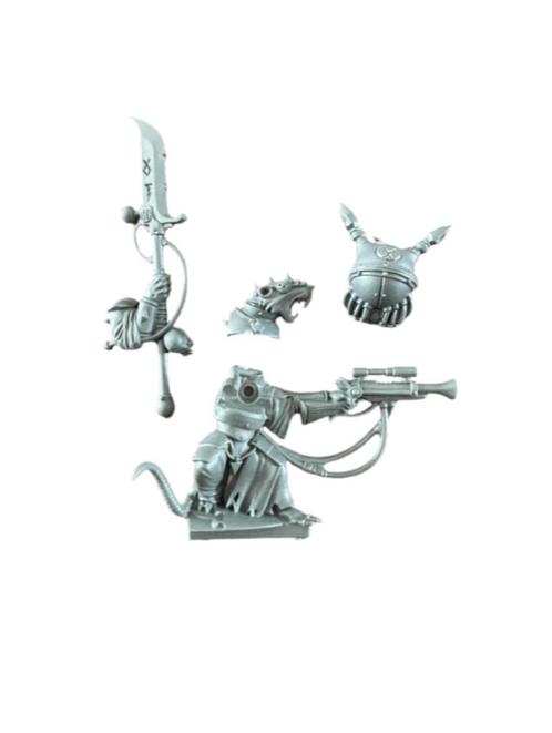 Warhammer Fantasy Old World Skaven Warlock Engineer, Hobby en Vrije tijd, Wargaming, Zo goed als nieuw, Warhammer, Figuurtje(s)