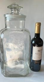 Lees! Mooie, hoge oude snoeppot / stopfles. De grootste maat, Ophalen of Verzenden