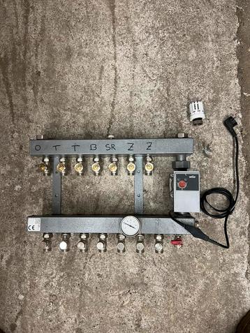 Vloerverwarming verdeler 7 groeps beschikbaar voor biedingen