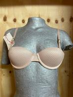 Stella mc cartney bh maat 70a kan strapless, Verzenden, Beige, BH