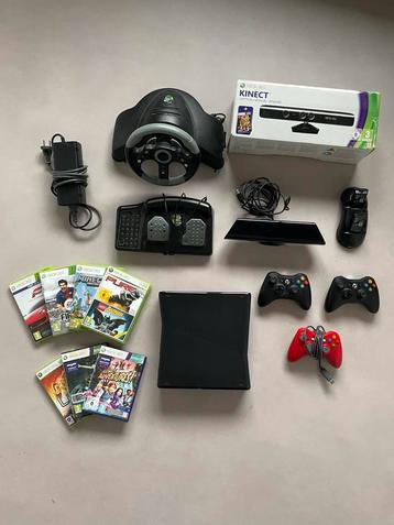 Xbox 360 S Compleet veel Games en Accesoires (Grote Bundle) beschikbaar voor biedingen