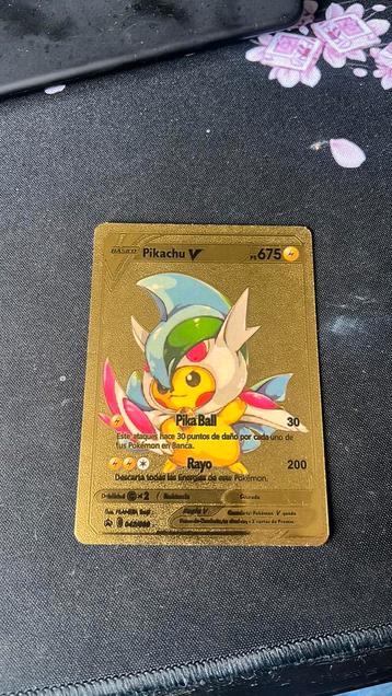 Golden pikachu v beschikbaar voor biedingen
