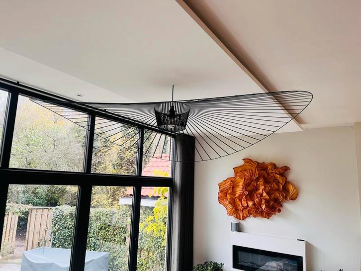Petite Friture Vertigo Hanglamp 200cm, Huis en Inrichting, Lampen | Hanglampen, Zo goed als nieuw, 75 cm of meer, Metaal, Stof