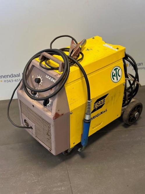 MIG lasapparaat ESAB 200 A 400V, Doe-het-zelf en Verbouw, Gereedschap | Lasapparaten, Gebruikt, Co2, 150 tot 250 ampère, Ophalen