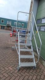 Bordestrap Platformtrap boottrap 7 treden 152 cm Zarges, Ophalen, Gebruikt, Trap, Minder dan 2 meter