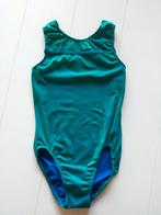 Turquoise Turnpakje met Sterren - Maat AM, Maat 36 t/m 42, Ophalen of Verzenden, Zo goed als nieuw, Turnpak(je)