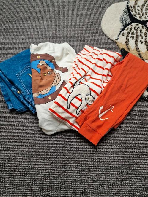 Mini rodini sweater legging broek jeans maat 134/140, Kinderen en Baby's, Kinderkleding | Maat 134, Zo goed als nieuw, Meisje