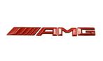 AMG logo / embleem rood weg=weg, Auto diversen, Tuning en Styling, Verzenden