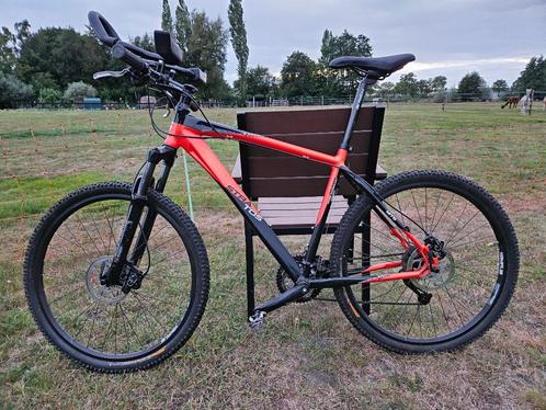 Stratos Tycoon MTB in heel nette staat rood/zwart, Fietsen en Brommers, Fietsen | Mountainbikes en ATB, Gebruikt, Heren, Overige merken