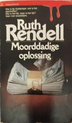 Ruth Rendell *** Moorddadige oplossing, Ophalen of Verzenden, Zo goed als nieuw, Ruth Rendell, Europa overig
