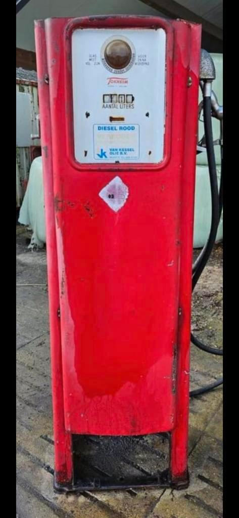 Vintage Tokheim T39 Benzinepomp, Verzamelen, Automaten | Overige, Gebruikt, Ophalen