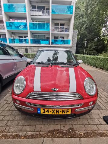 Mini 1.6 16V Cooper 2001 Rood beschikbaar voor biedingen