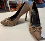 Roccobarocco pumps grijs taupe + gouden studs 36 zgan 43781