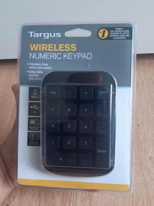 Targus Wireless Number Pad, Computers en Software, Toetsenborden, Nieuw, Numeriek, Draadloos, Ophalen of Verzenden