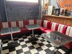 Bel Air klassieke Amerikaanse diner (hoek)bank, Huis en Inrichting, Banken | Bankstellen, Americana, Minder dan 75 cm, 150 tot 200 cm