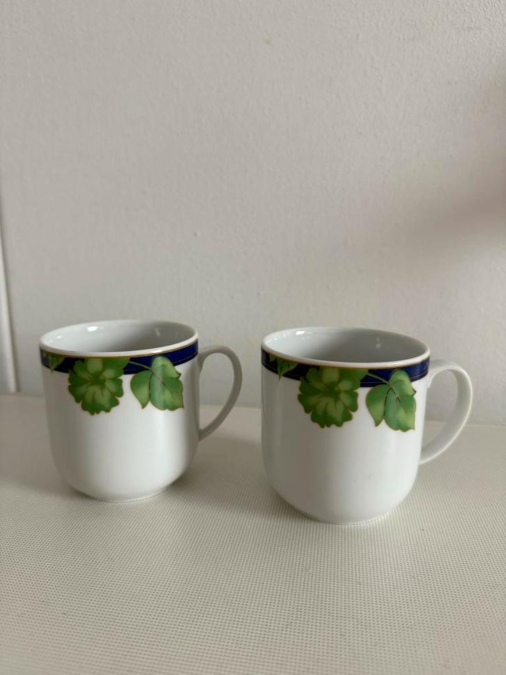 Kronester Bavaria koffie koppen 2 stuks 7/8cm, Antiek en Kunst, Curiosa en Brocante, Ophalen of Verzenden