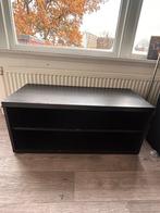 Zwart TV meubel - 90x40x40 cm, Ophalen, Overige materialen, Gebruikt, 50 tot 100 cm