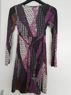 Tuniek jurkje paars wit zwart lange mouw maat M Sugar Lips, Kleding | Dames, Maat 38/40 (M), Paars, Ophalen of Verzenden, Zo goed als nieuw