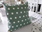 Kussen ster groen, *, *, Vierkant, Nieuw