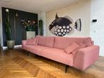 Bank oud roze/aubergine (combi terra grain), Huis en Inrichting, 250 tot 300 cm, 75 tot 100 cm, Ophalen of Verzenden, Zo goed als nieuw