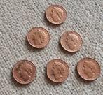 Wilhelmina 1 cent 1948 5x, Postzegels en Munten, Munten | Nederland, Ophalen of Verzenden, Koningin Wilhelmina