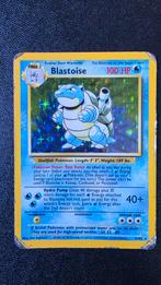 blastoise base set holo engels poor, Hobby en Vrije tijd, Verzamelkaartspellen | Pokémon, Ophalen of Verzenden, Gebruikt, Losse kaart