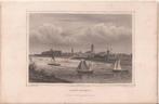 Zaltbommel Staalgravure 1858 Terwen, Antiek en Kunst, Ophalen of Verzenden